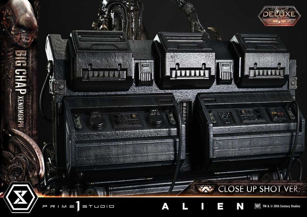 Alien (Film) Museum Masterline XL Statue 1/3 Big Chap Xenomorph Close Up Shot Ver. Deluxe Version 100 cm