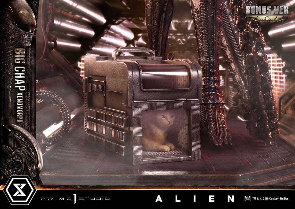 Alien Museum Masterline XL Statue 1/3 Big Chap Xenomorph Regular Ver. Bonus Version 100 cm