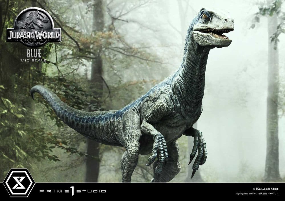 Jurassic World (Movie) Prime Collectible Figures Statue 1/10 Blue 17 cm