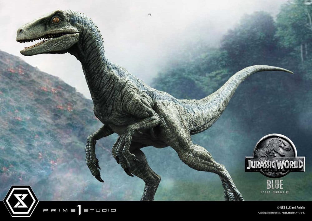 Jurassic World (Movie) Prime Collectible Figures Statue 1/10 Blue 17 cm