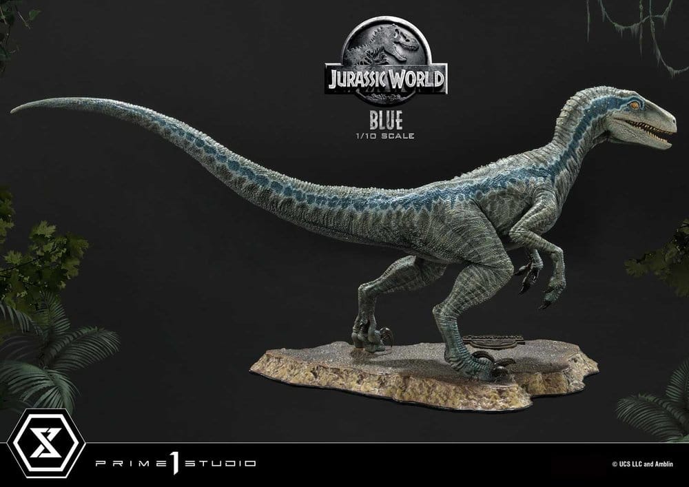 Jurassic World (Movie) Prime Collectible Figures Statue 1/10 Blue 17 cm