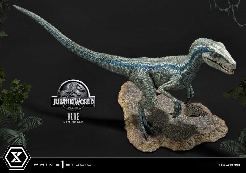 Jurassic World (Movie) Prime Collectible Figures Statue 1/10 Blue 17 cm