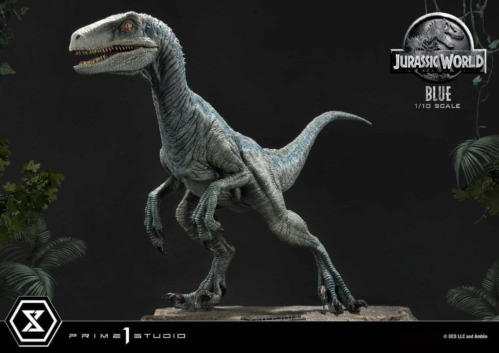 Jurassic World (Movie) Prime Collectible Figures Statue 1/10 Blue 17 cm