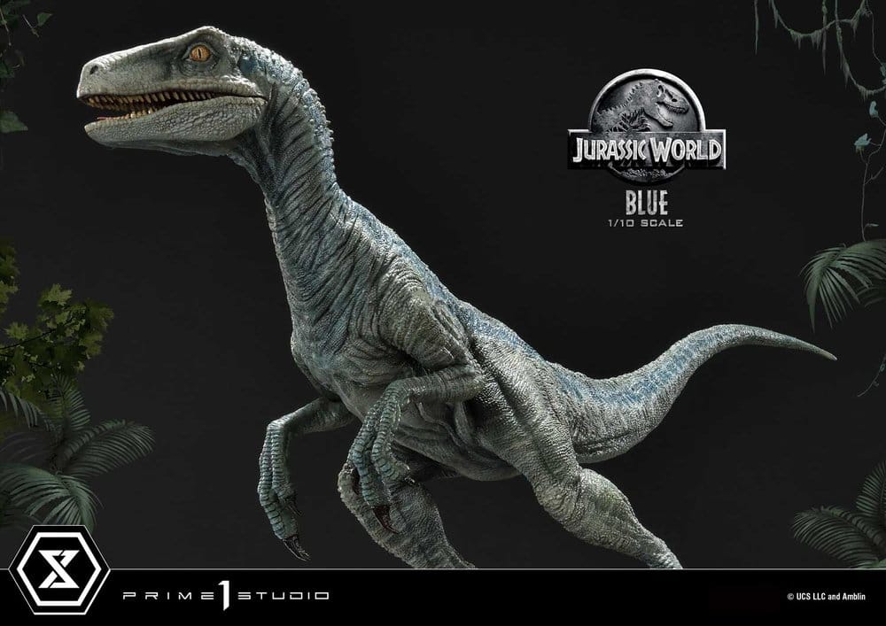 Jurassic World (Movie) Prime Collectible Figures Statue 1/10 Blue 17 cm