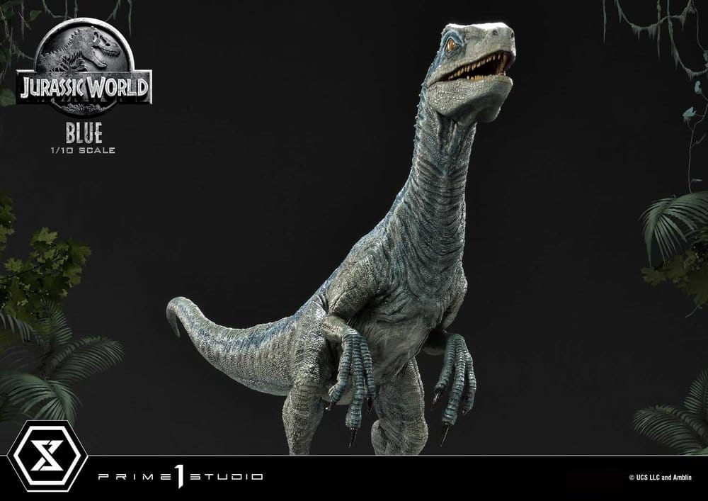 Jurassic World (Movie) Prime Collectible Figures Statue 1/10 Blue 17 cm