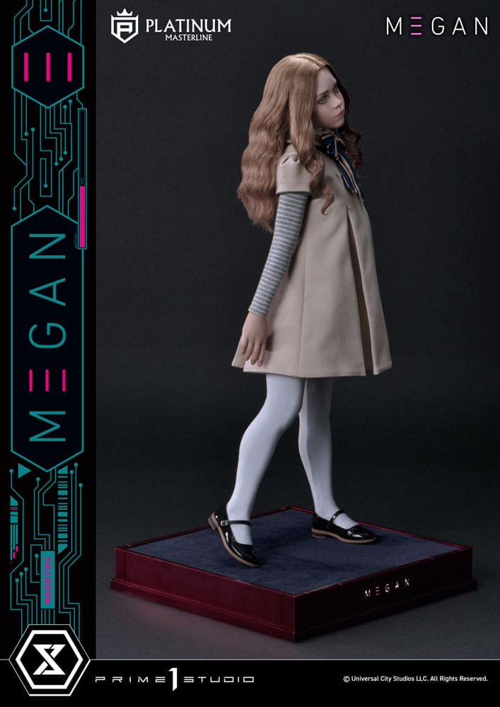 M3gan Platimum Masterline Series Statue 1/3 M3Gan Bonus Version 50 cm