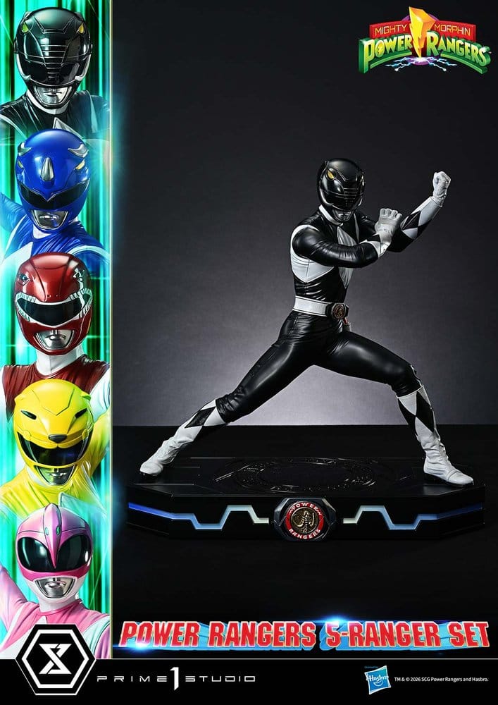 Mighty Morphin Power Rangers Premium Masterline Set of 5 Statues 1/4 57 cm