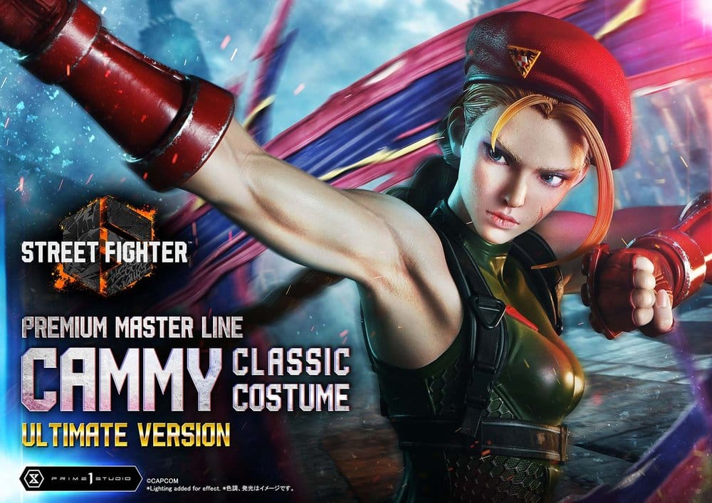 Street Fighter 6 Premium Masterline Statue 1/4 Cammy Classic Costume Ultimate Bonus Version 54 cm