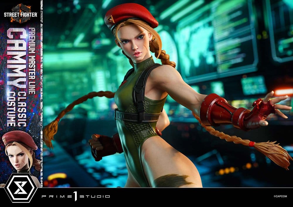 Street Fighter 6 Premium Masterline Statue 1/4 Cammy Classic Costume Ultimate Bonus Version 54 cm
