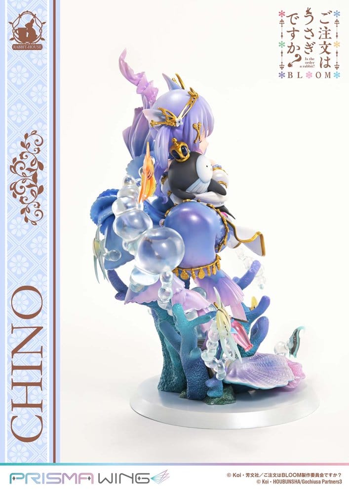 Is the Order a Rabbit? BLOOM Prisma Wing Pre-Painted Figure 1/7 Chino 21 cm