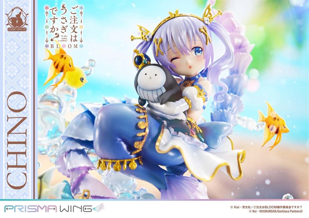 Is the Order a Rabbit? BLOOM Prisma Wing Pre-Painted Figure 1/7 Chino 21 cm
