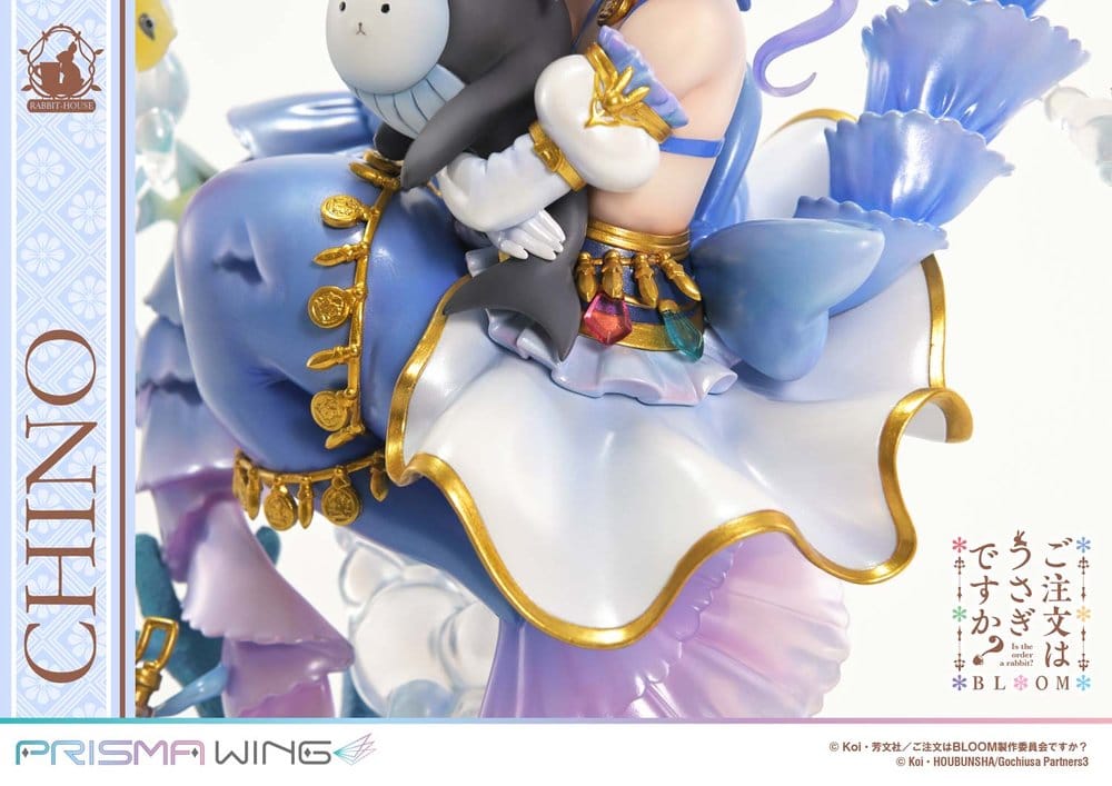 Is the Order a Rabbit? BLOOM Prisma Wing Pre-Painted Figure 1/7 Chino 21 cm