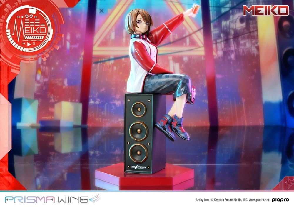 Piapro Characters Prisma Wing Statue 1/7 Meiko Illustration by lack 21 cm