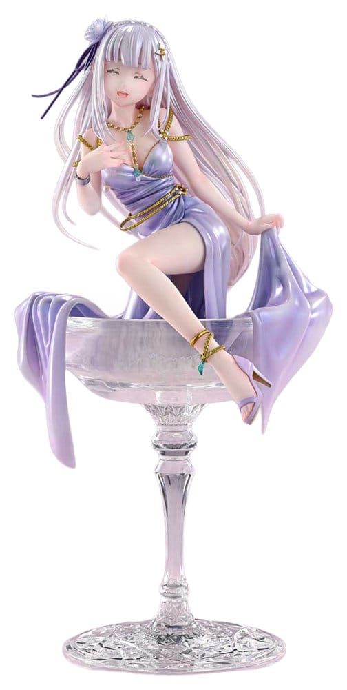 Re:Zero Prisma Wing Statue 1/7 Emilia Glass Edition Bonus Version 29 cm