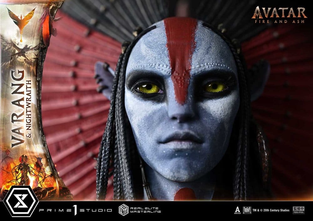 Avatar: Fire and Ash (Movie) Real Elite Masterline Series Statue 1/4 Varang & Nightwraith Avatar Legacy Collection 96 cm