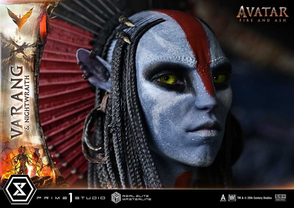 Avatar: Fire and Ash (Movie) Real Elite Masterline Series Statue 1/4 Varang & Nightwraith Avatar Legacy Collection 96 cm