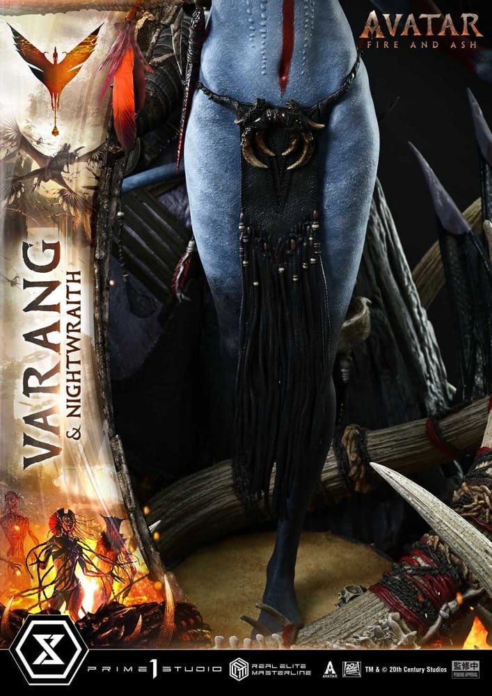 Avatar: Fire and Ash (Movie) Real Elite Masterline Series Statue 1/4 Varang & Nightwraith Avatar Legacy Collection 96 cm