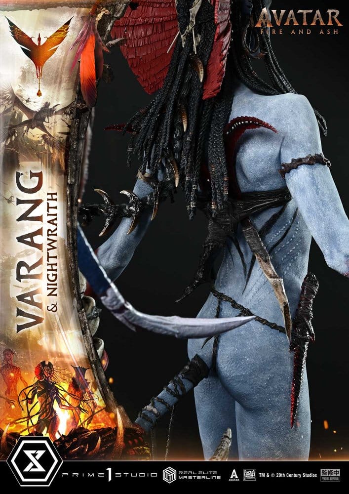 Avatar: Fire and Ash (Movie) Real Elite Masterline Series Statue 1/4 Varang & Nightwraith Avatar Legacy Collection 96 cm