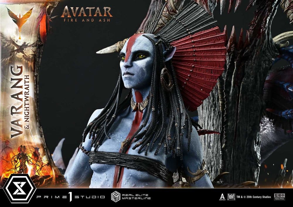 Avatar: Fire and Ash (Movie) Real Elite Masterline Series Statue 1/4 Varang & Nightwraith Avatar Legacy Collection 96 cm