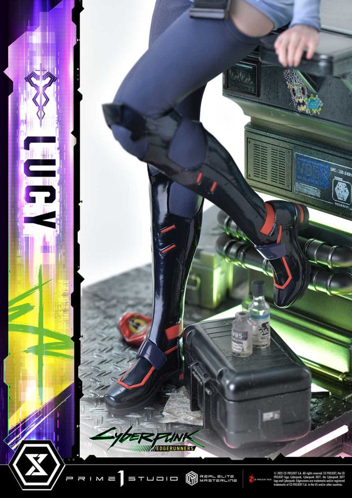 Cyberpunk: Edgerunners Real Elite Masterline Series Statue 1/4 Lucy Deluxe Version 50 cm