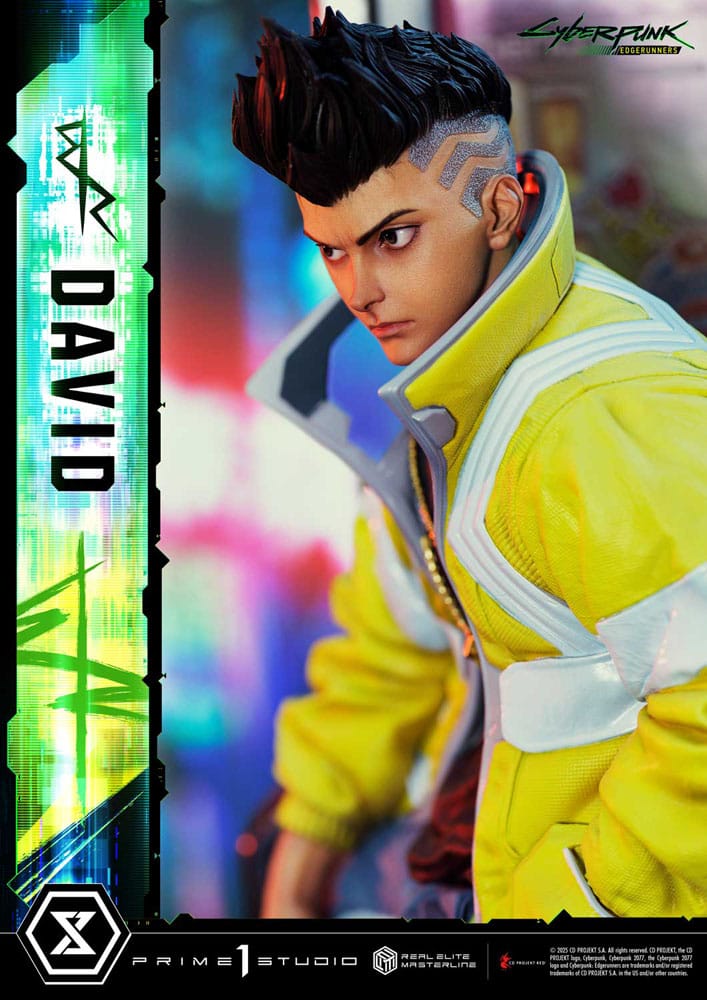 Cyberpunk: Edgerunners Real Elite Masterline Series Statue 1/4 David 58 cm