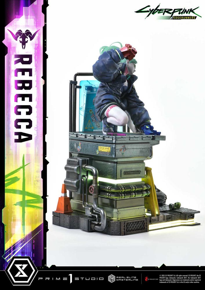 Cyberpunk: Edgerunners Real Elite Masterline Series Statue 1/4 Rebecca Deluxe Bonus Version 54 cm