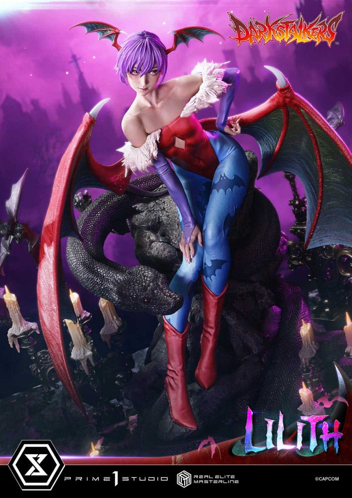 Darkstalkers Real Elite Masterline Series Statue 1/4 Lilith 52 cm