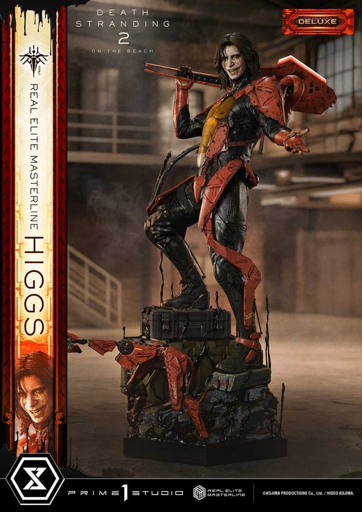 Death Stranding 2: On The Beach Real Elite Masterline Statue 1/3 Higgs Deluxe Version 81 cm