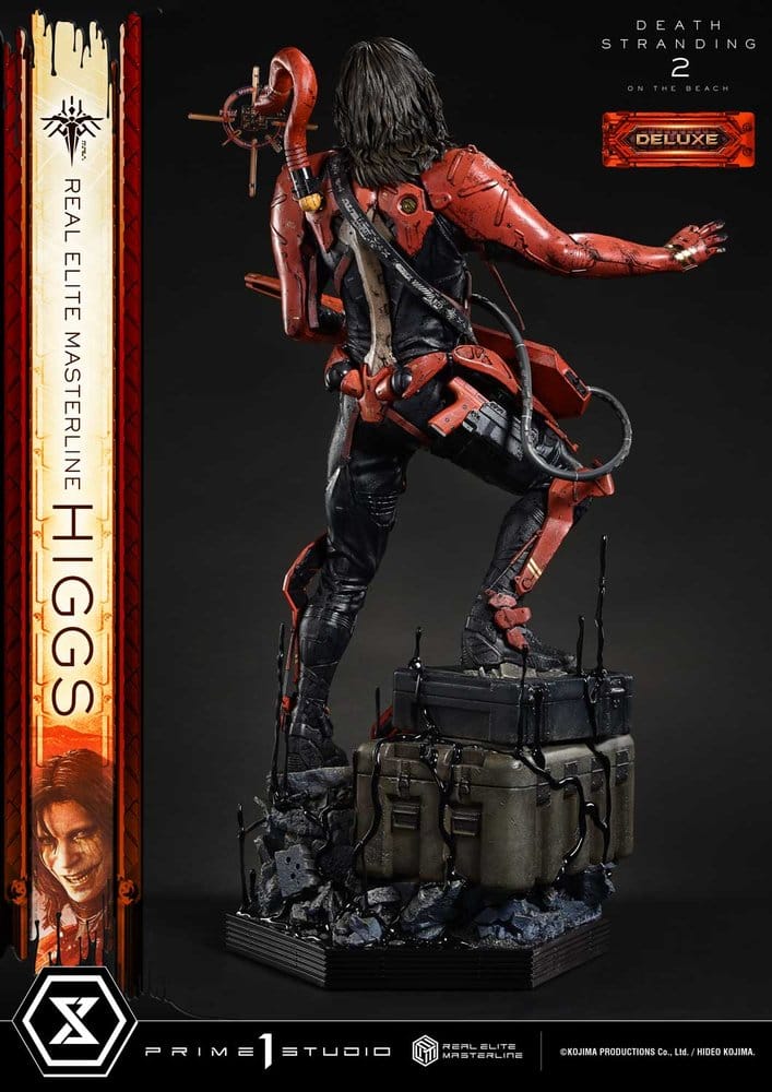 Death Stranding 2: On The Beach Real Elite Masterline Statue 1/3 Higgs Deluxe Version 81 cm