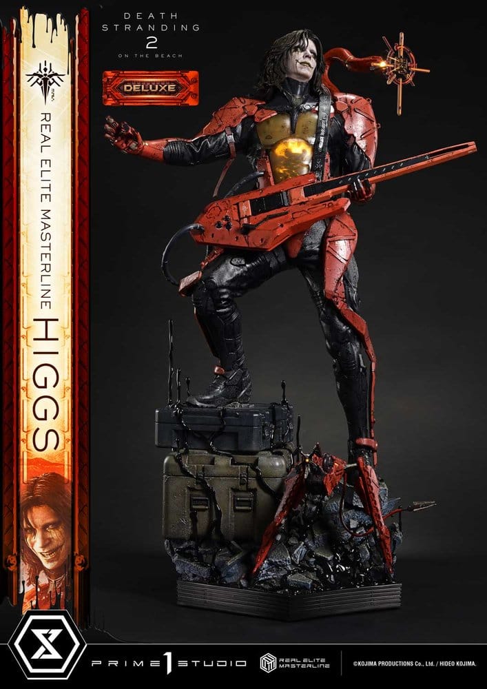 Death Stranding 2: On The Beach Real Elite Masterline Statue 1/3 Higgs Deluxe Version 81 cm