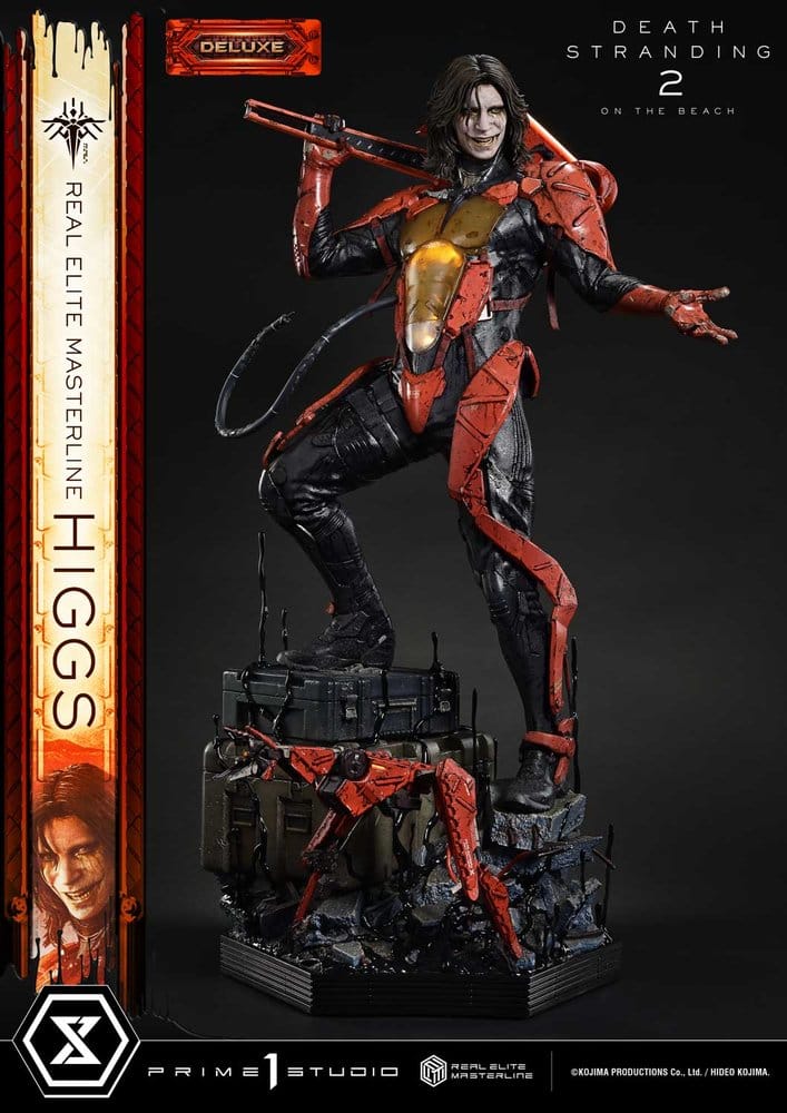 Death Stranding 2: On The Beach Real Elite Masterline Statue 1/3 Higgs Deluxe Version 81 cm