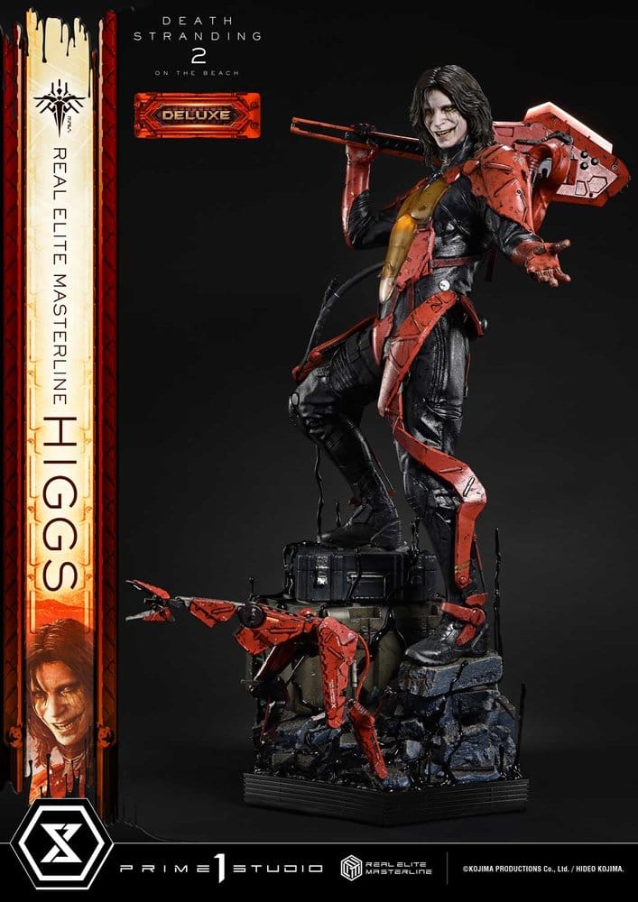 Death Stranding 2: On The Beach Real Elite Masterline Statue 1/3 Higgs Deluxe Version 81 cm