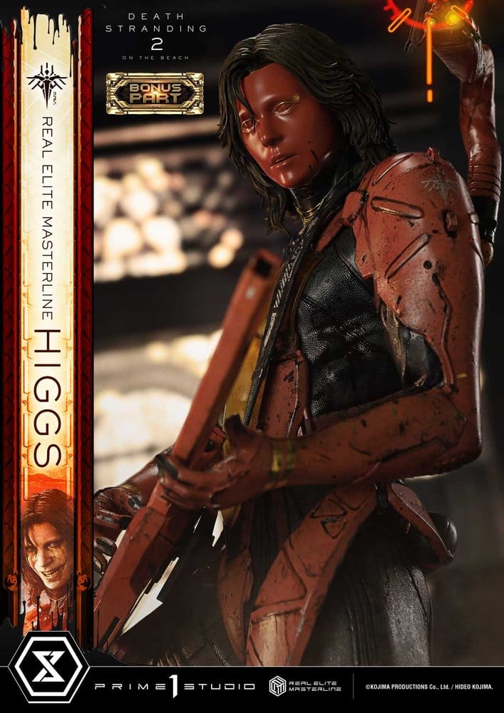 Death Stranding 2: On The Beach Real Elite Masterline Statue 1/3 Higgs DX Bonus Version 81 cm