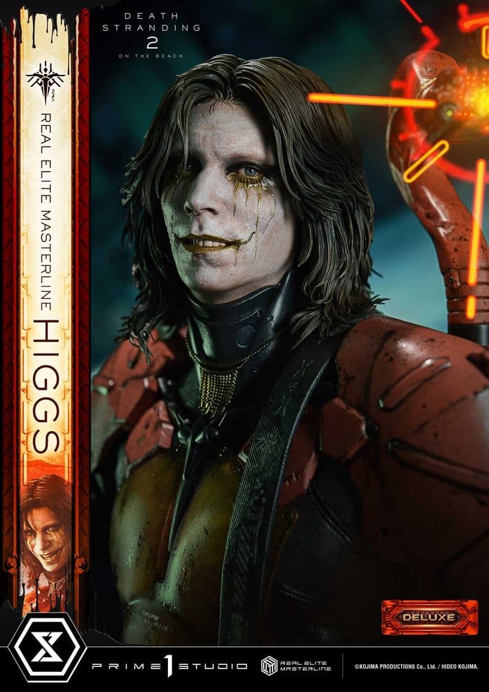 Death Stranding 2: On The Beach Real Elite Masterline Statue 1/3 Higgs DX Bonus Version 81 cm