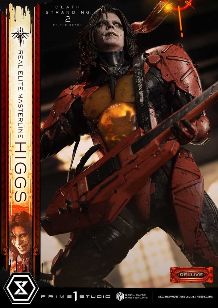 Death Stranding 2: On The Beach Real Elite Masterline Statue 1/3 Higgs DX Bonus Version 81 cm