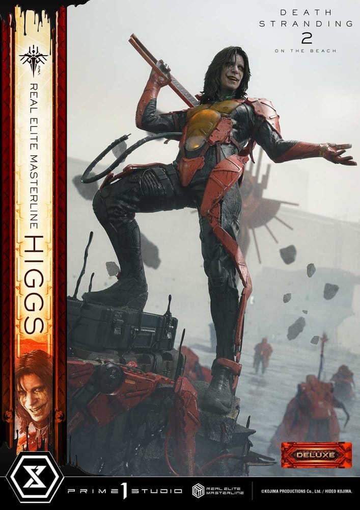 Death Stranding 2: On The Beach Real Elite Masterline Statue 1/3 Higgs DX Bonus Version 81 cm
