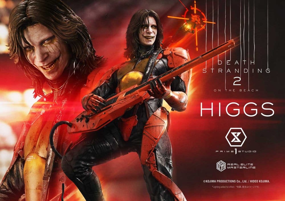 Death Stranding 2: On The Beach Real Elite Masterline Statue 1/3 Higgs DX Bonus Version 81 cm