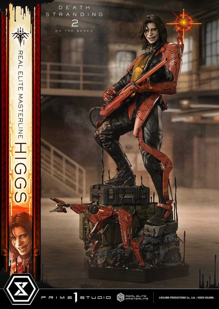 Death Stranding 2: On The Beach Real Elite Masterline Statue 1/3 Higgs DX Bonus Version 81 cm