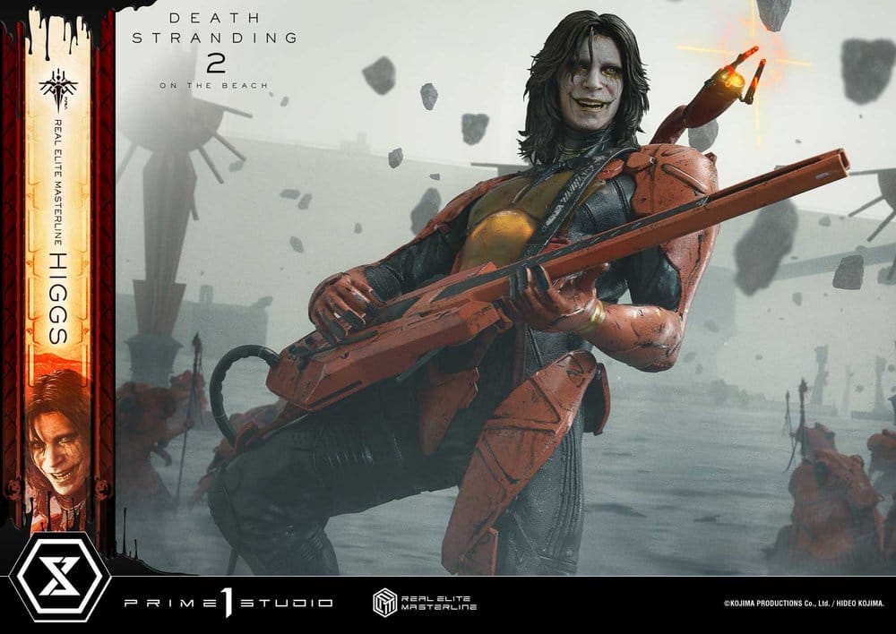Death Stranding 2: On The Beach Real Elite Masterline Statue 1/3 Higgs DX Bonus Version 81 cm