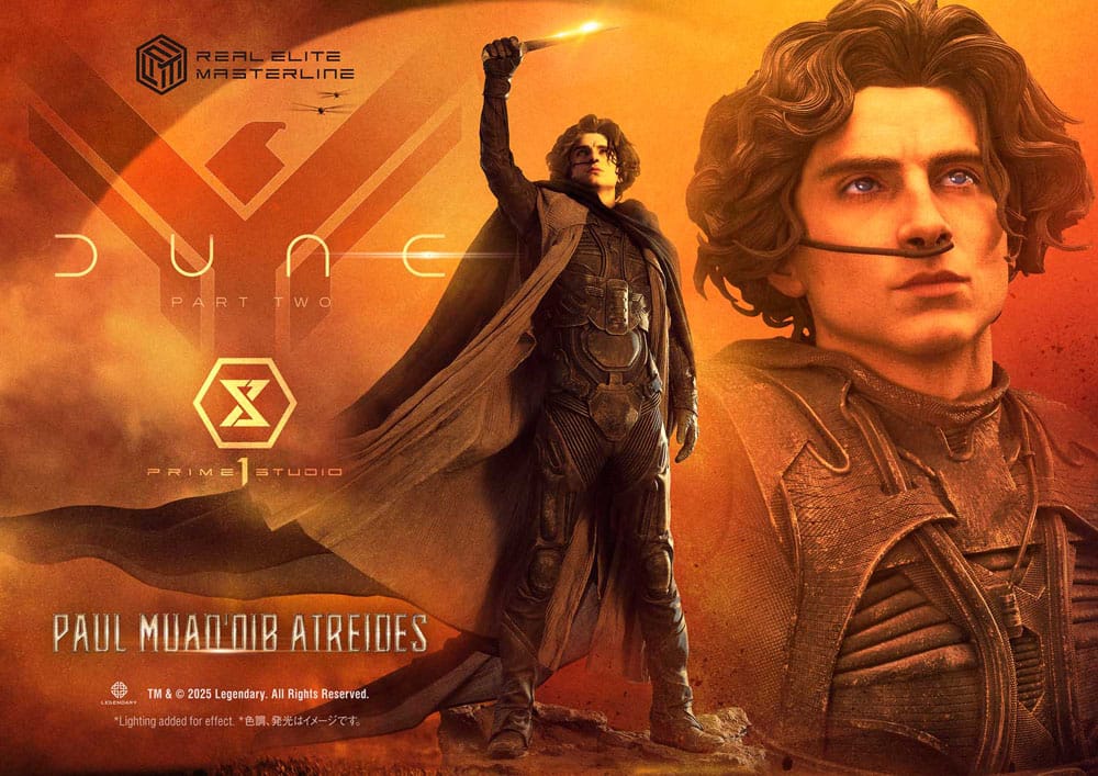 Dune: Part Two Real Elite Masterline Series Statue 1/3 Paul Atreides Ultimate Version 90 cm