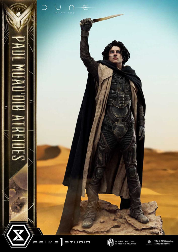 Dune: Part Two Real Elite Masterline Series Statue 1/3 Paul Atreides Ultimate Version 90 cm