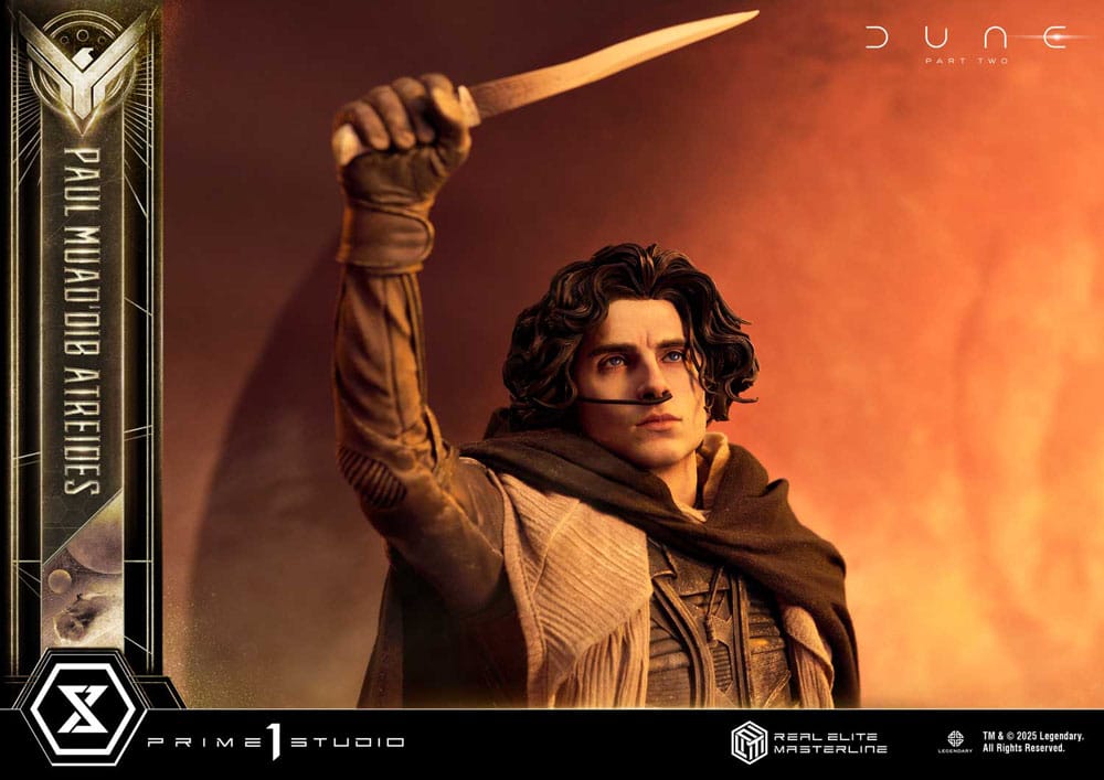 Dune: Part Two Real Elite Masterline Series Statue 1/3 Paul Atreides Ultimate Version 90 cm