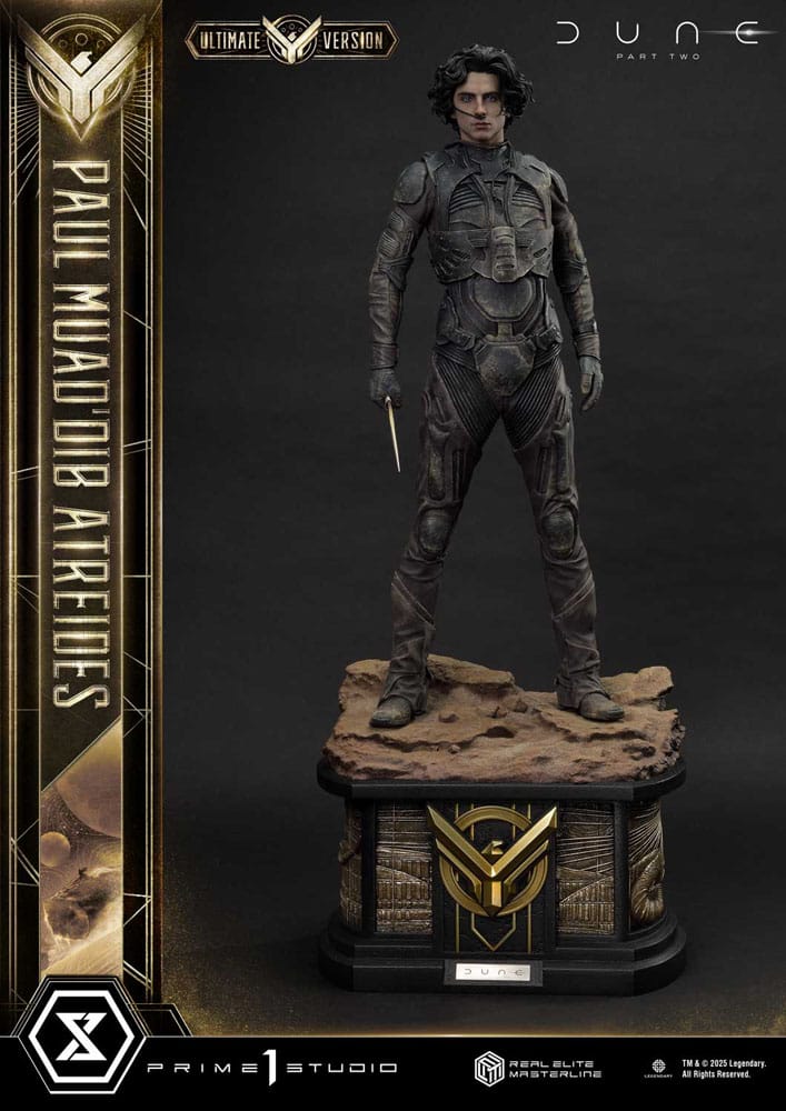 Dune: Part Two Real Elite Masterline Series Statue 1/3 Paul Atreides Ultimate Version 90 cm