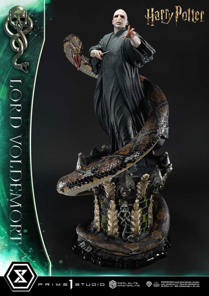 Harry Potter Real Elite Masterline Series Statue 1/4 Lord Voldemort Bonus Version 83 cm