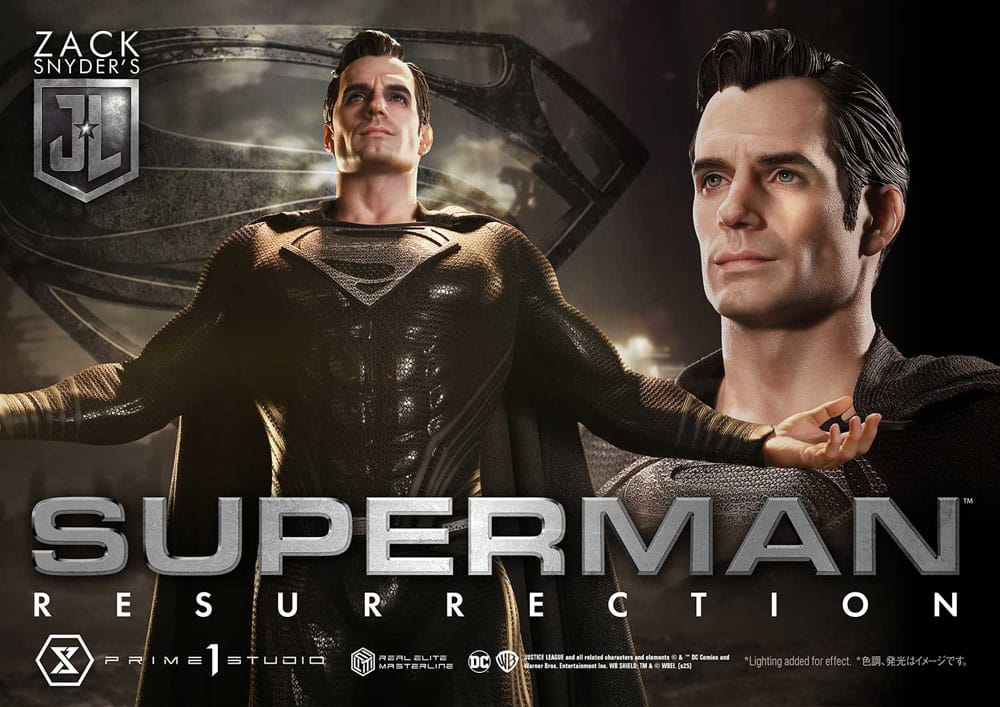 Zack Snyder's Justice League Real Elite Masterline Series Statue 1/3 Superman Resurrection Deluxe Bonus Ver. 95 cm