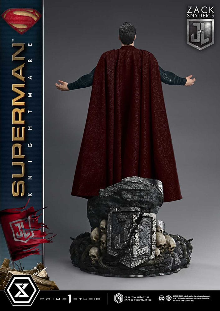 Zack Snyder's Justice League Real Elite Masterline Series Statue 1/3 Superman Knightmare Color Edition 95 cm