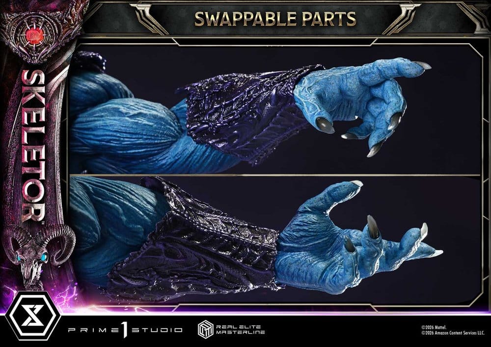 Masters of the Universe (2026 Film) Real Elite Masterline Series Statue 1/3 Skeletor 95 cm