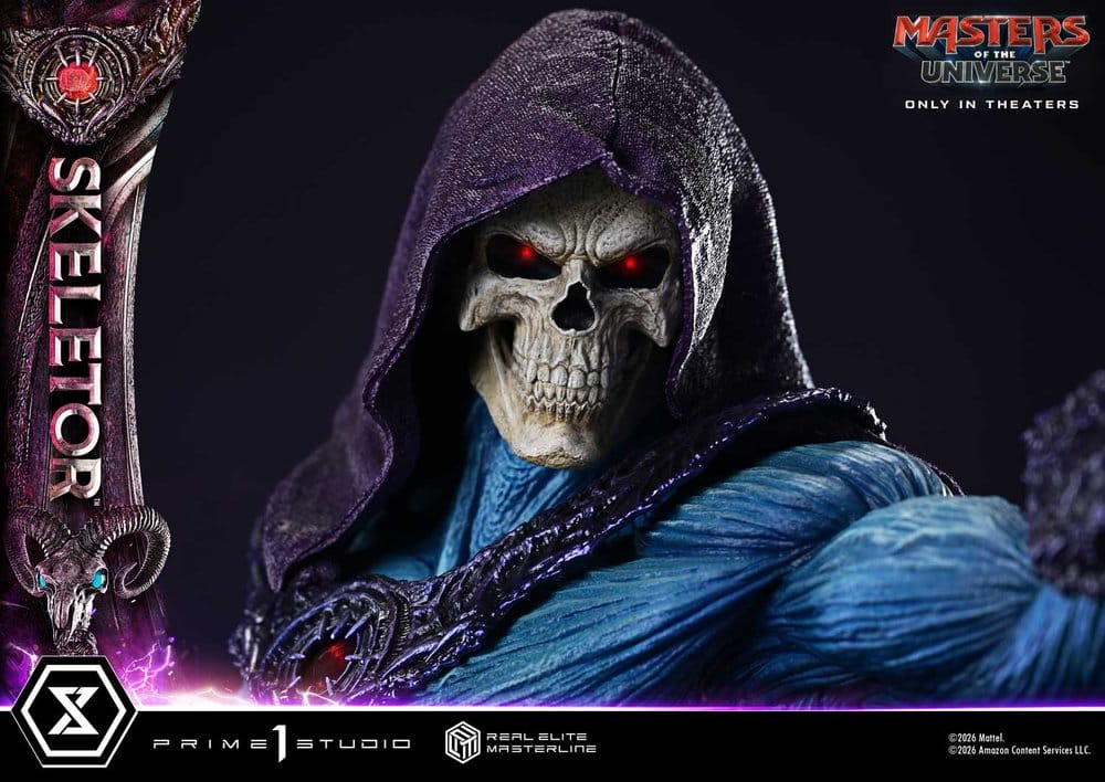 Masters of the Universe (2026 Film) Real Elite Masterline Series Statue 1/3 Skeletor 95 cm