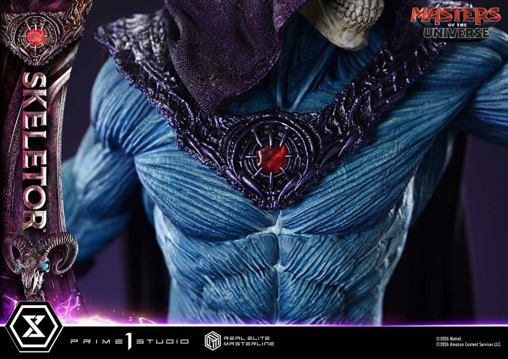Masters of the Universe (2026 Film) Real Elite Masterline Series Statue 1/3 Skeletor 95 cm