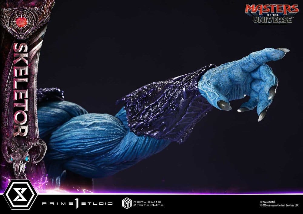 Masters of the Universe (2026 Film) Real Elite Masterline Series Statue 1/3 Skeletor 95 cm